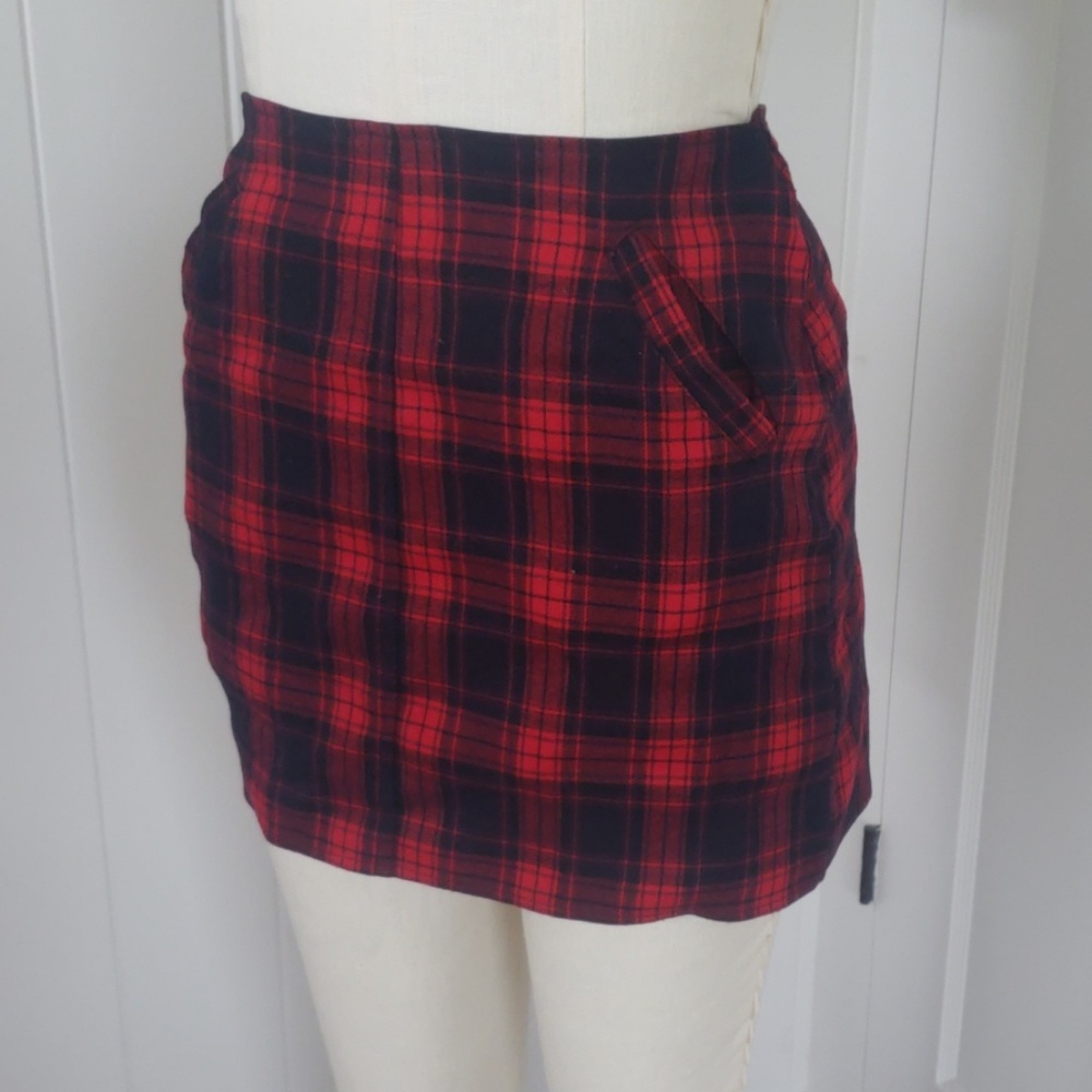 Plaid skirt